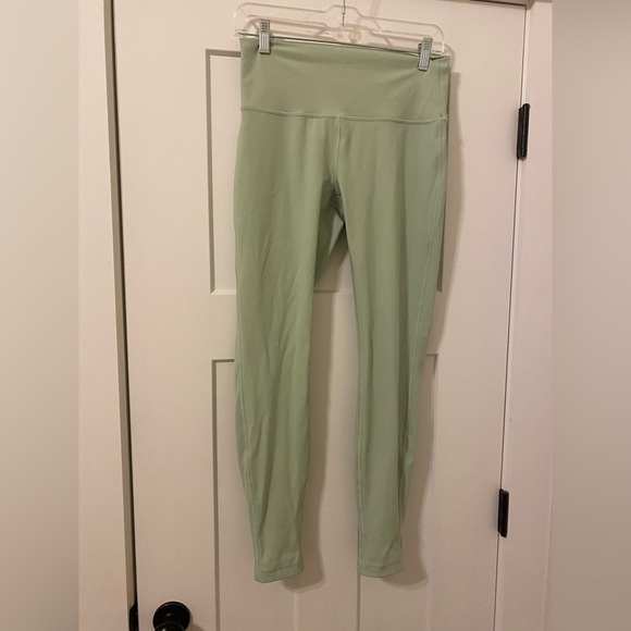 lululemon athletica Pants - Lululemon Athletica Light Green Leggings